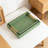 Decorative Tray Set Of 2 With Gold Handles, Modern Shagreen Leather Serving Trays For Coffee Table, Ottoman, Kitchen And Home Decor-2092639234