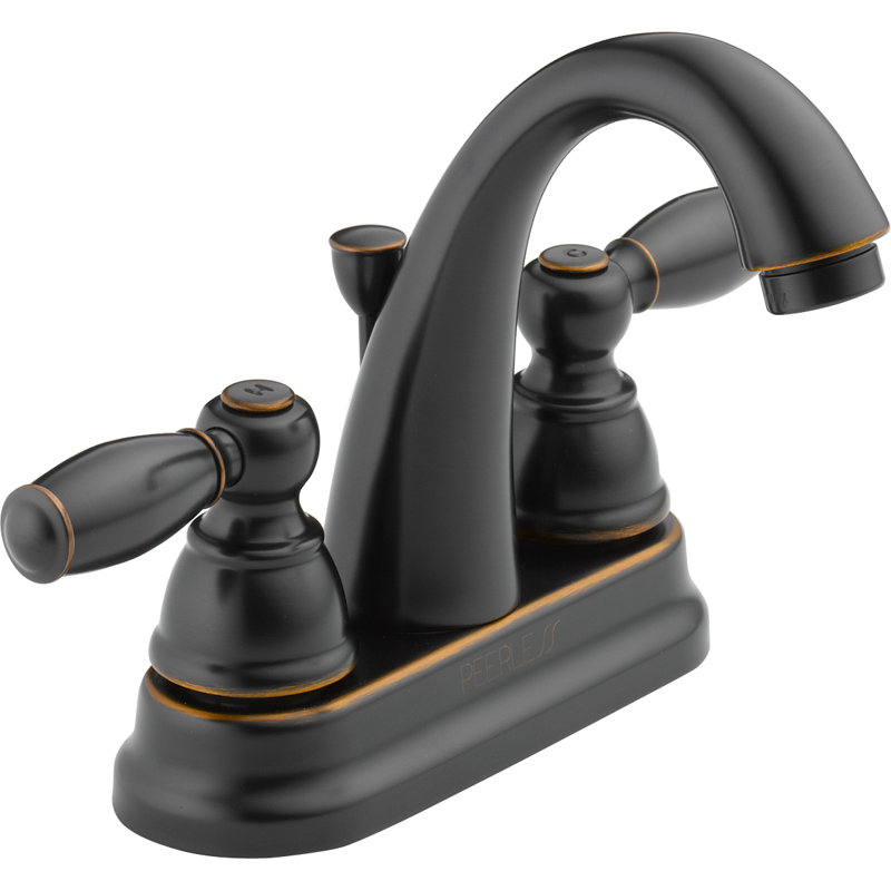 Centerset Bathroom Faucet, Rubbed Bronze
