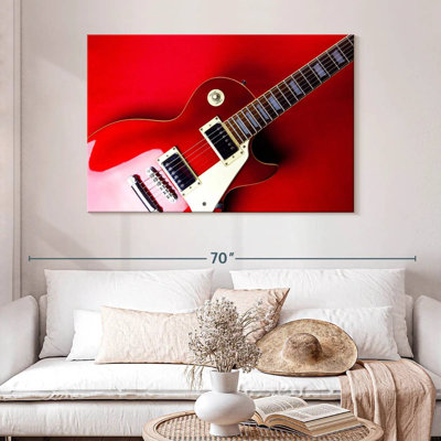 Guitare électrique Abarca Vintage Red