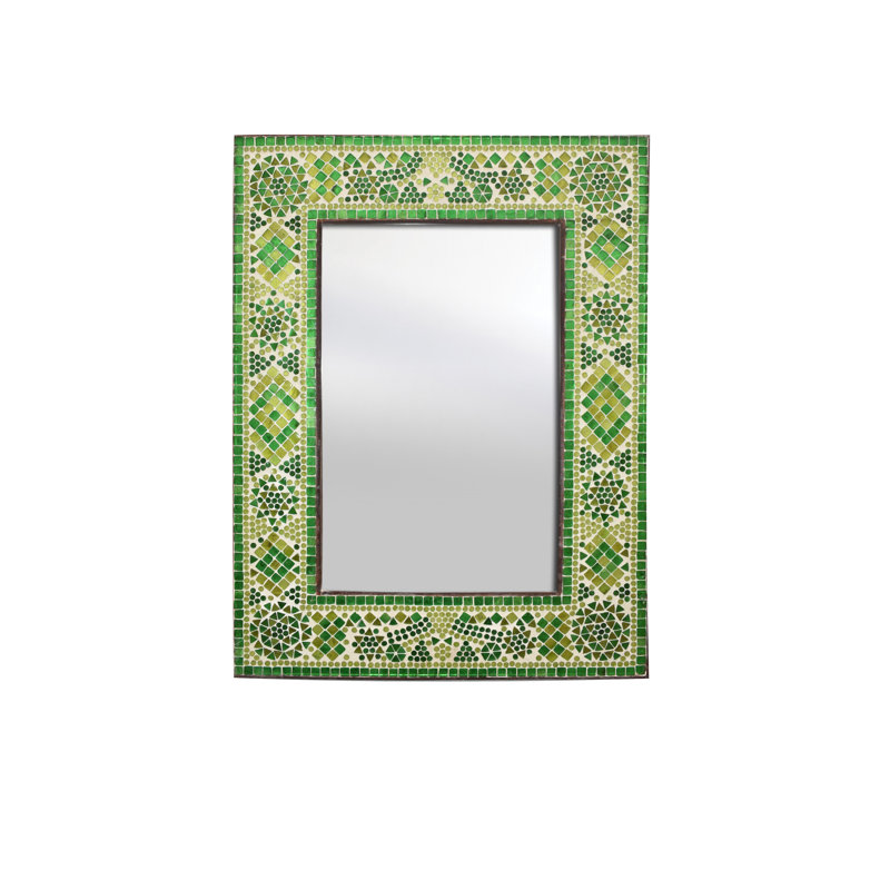 Alapaha Glass Flat Wall Mirror