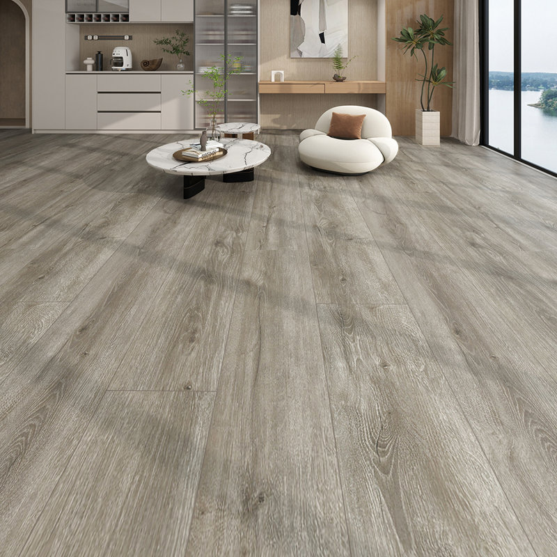 62.6" X 9"*8Mm Waterproof Rigid Core Luxury Vinyl Plank Flooring, White Stone