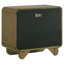 Tully Nutmeg 2-Drawers Nightstand (Only Nightstand)