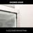 76"X48" Shower Door, Semi- Bypass Sliding, , Tempered Glass Door 48"X76", Convenient
