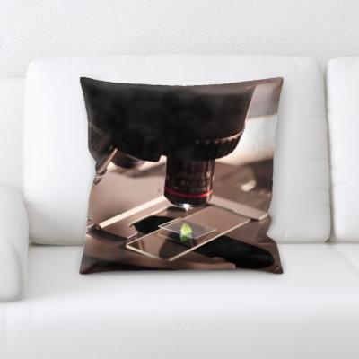 Coussin décoratif microscope Brunner