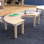 Table d'activités en bois de qualité commerciale Bright Beginnings
