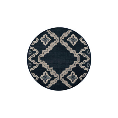 Machine Washable Gray Area Rug