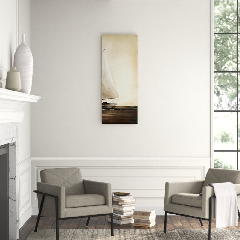 Regatta III Print by Sydney Edmunds, 90" H x 36" W x 1.5" D, Outdoor