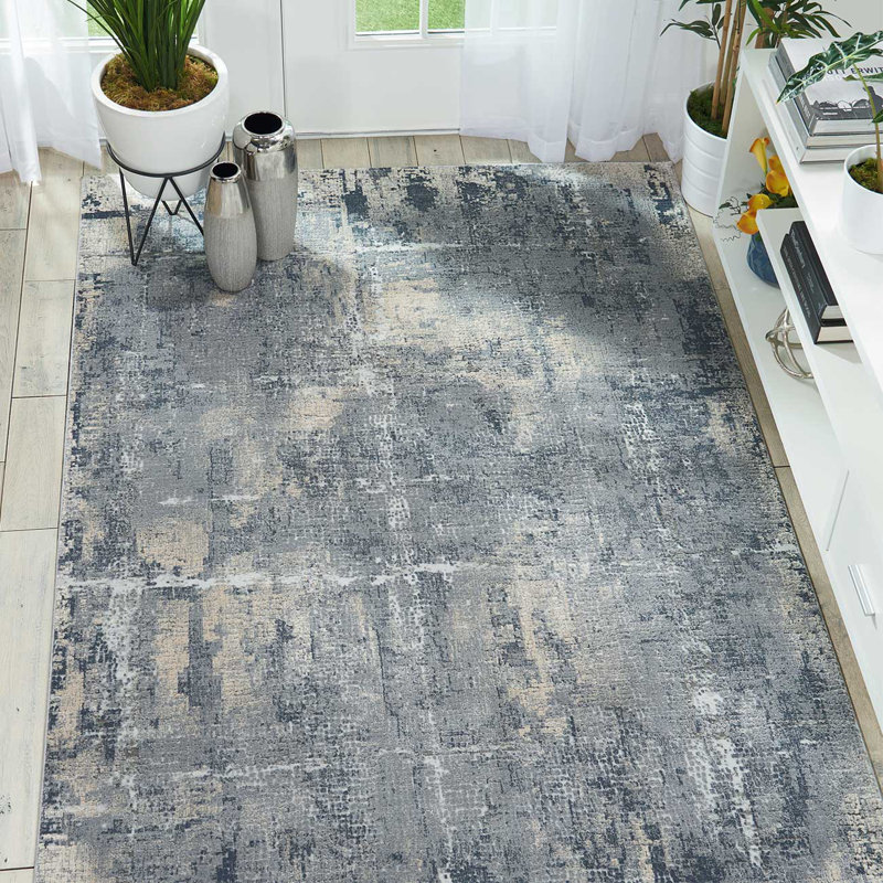 Ankica Abstract Area Rug, Rectangle 282 x 389 cm