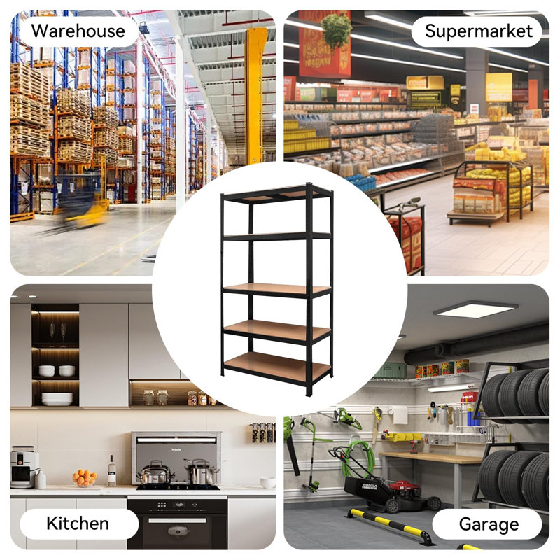 75 cm W Stainless Steel Shelving Unit