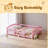Solid Wood Floor Bed With Fence And Without Door-1742145691-1742145693