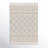 Loria Geometric Handmade Hand Woven Wool Ivory/Charcoal Area Rug-1315067144