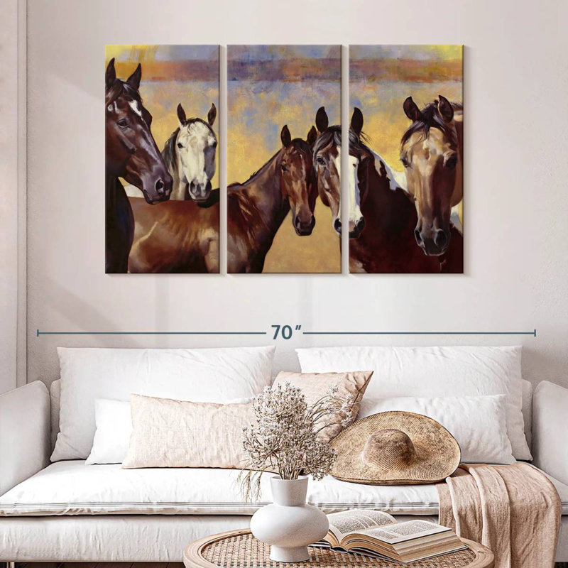 Brampt The Boys, 32" H x 50" W