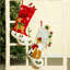Chaussette de renne et renard