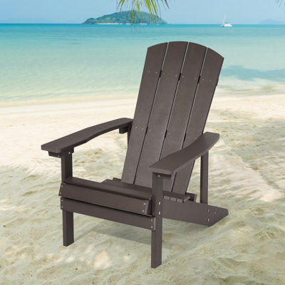 Chaise Adirondack en plastique Yonds