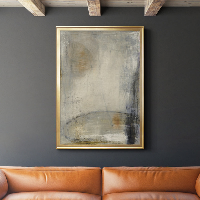 " Sledge Hammer ", Gold, 42.5" H x 30.5" W x 1" D
