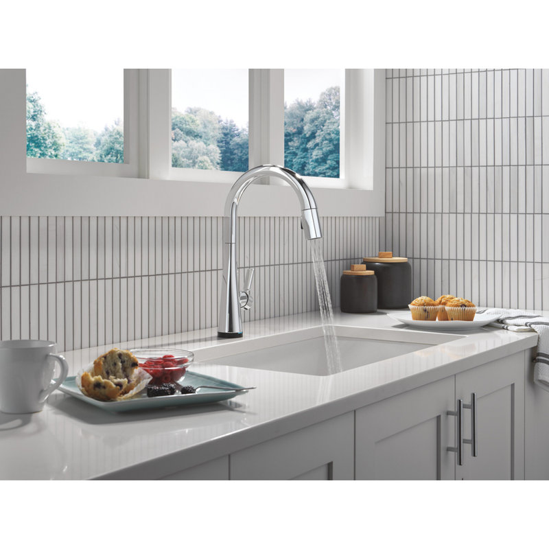 Monrovia Touchless Bar Faucet with Touch Technology, Lumicoat  Chrome