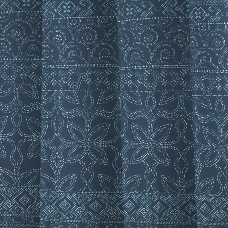 Rohini Polycotton Eyelet Room Darkening Curtains