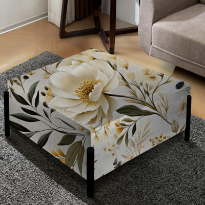 Hounslow - Floral Large Square Ottoman