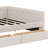 Minimalist Upholstered Bed, USB Charging Design & 2 Storage Drawers