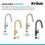 Robinet de cuisine à poignée simple KRAUS Oletto-90791045