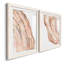 Rose Quartz I encadré mat - prêt à accrocher-978766878-978766873