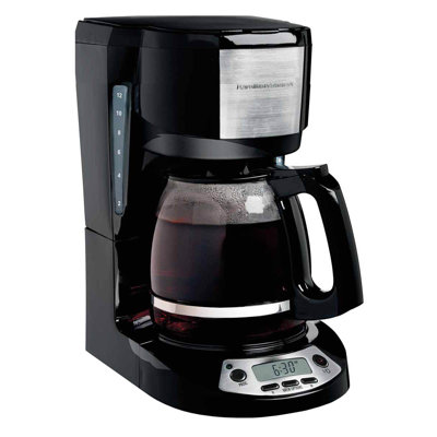 Black and Decker 4-in-1 Coffee Station 5-Cup Coffee Maker in Stainless Steel Black -  Black+Decker, 950119594M