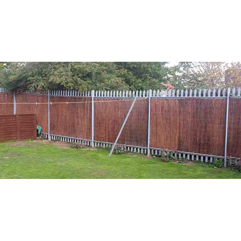 96 Ft. W Fencing, 72" H x 96" W x 1" D