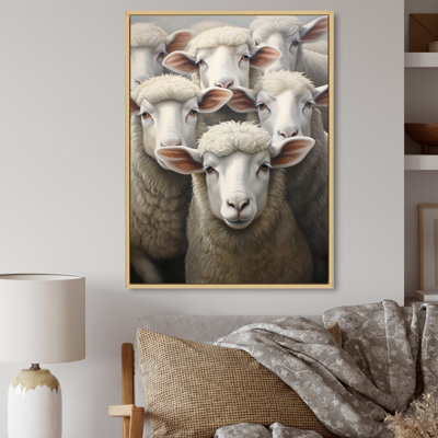 " Realistic Sheeps Portrait "
