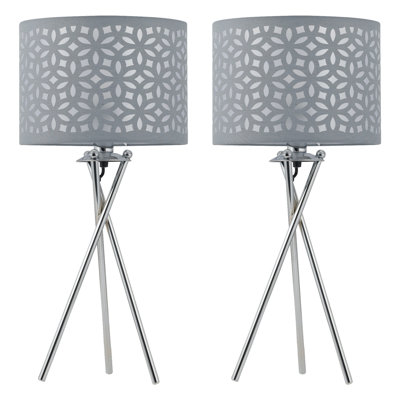 Shamblin Metal Tripod Lamp