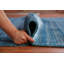 Tapis indien fait à la main bleu Gabbeh 8 x 10