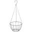 4 pots de fleurs suspendus Arlmont & Co. avec doublure en coco noir 11,8 po x 20,5 po