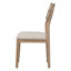 Ensemble de salle à manger 6 pièces de style classique et traditionnel, comprenant une table de salle à manger, 4 chaises rembourrées et un banc-61506803-61506812-61506813