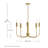 Austen 5-Light Exposed Bulb Single Tier Chandelier-2011093574
