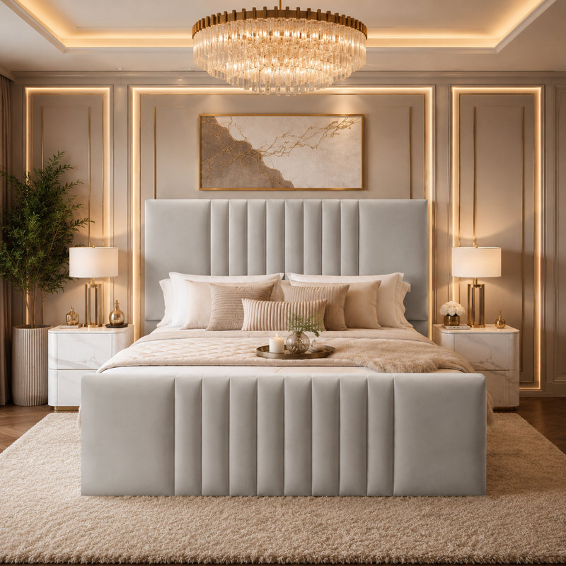 Bed, Single (3'), Silver