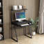 Bureau d'ordinateur à 2 niveaux avec plateau à clavier pour petits espaces Bureau d'écriture 28 pouces-1327429219