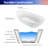 67'' x 28.34'' Freestanding Bathtub, Oval Shaped Acrylic Freestanding Tubs, Acrylic Glossy White Soaking Tub with Overflow and Pop-up Drain