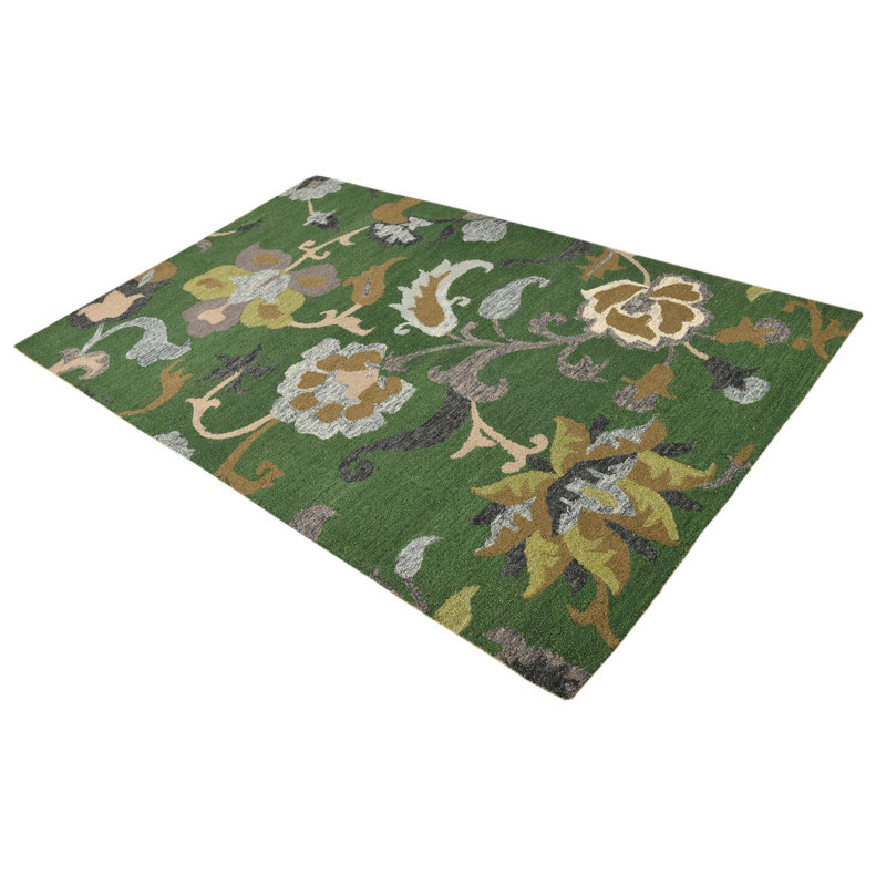 Paras Green Rug