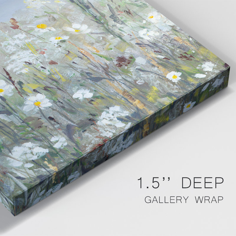Wild Sea Breeze I - peinture sur toile tendue, H 36 po x l 24 po x P 1 po