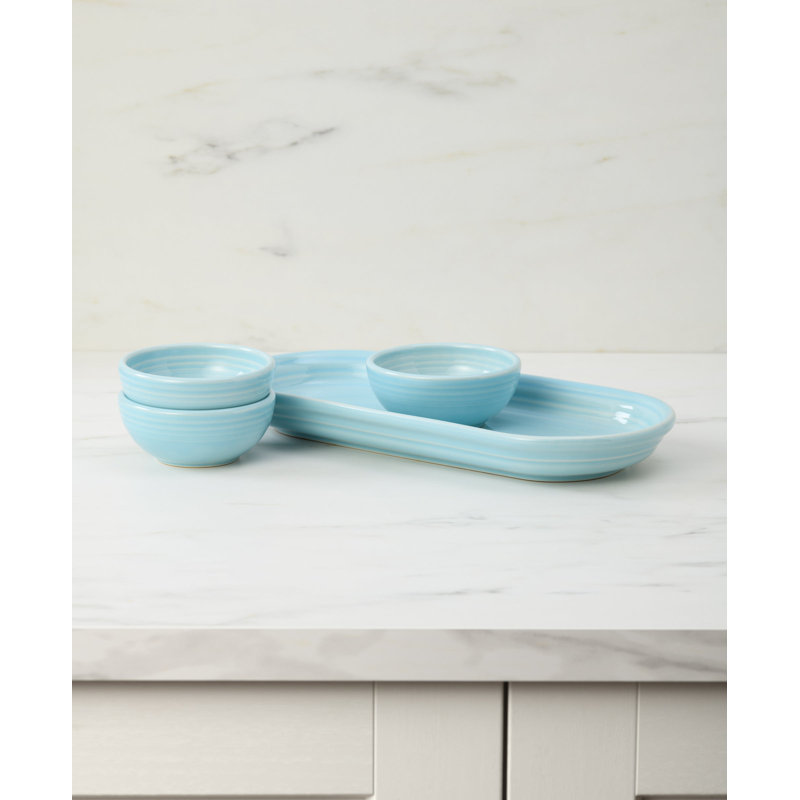 Fiesta Sunset Horizon Mixed Colors 4-Piece Condiment Set