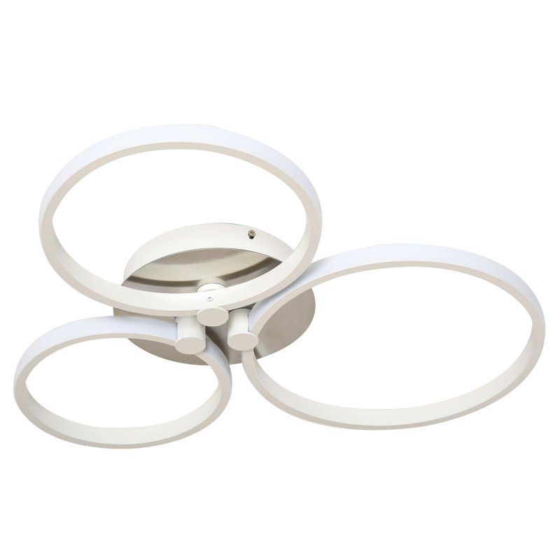 Acrylic LED Semi Flush Mount