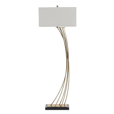 Lampe sur pied cambrée