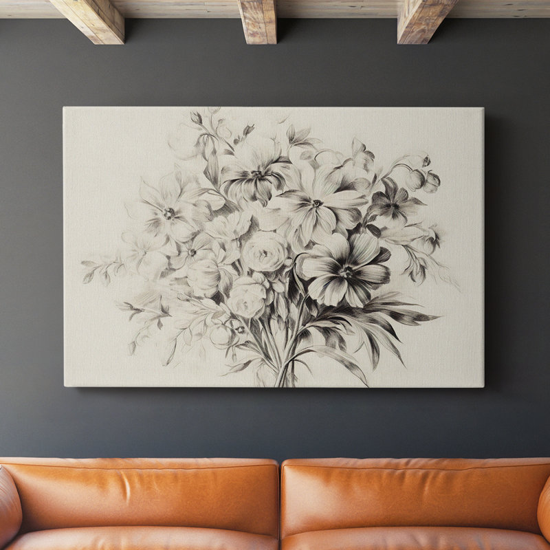 Croquis rétro - XXIII - Cavas enveloppés de galerie, H 12 po x l 18 po
