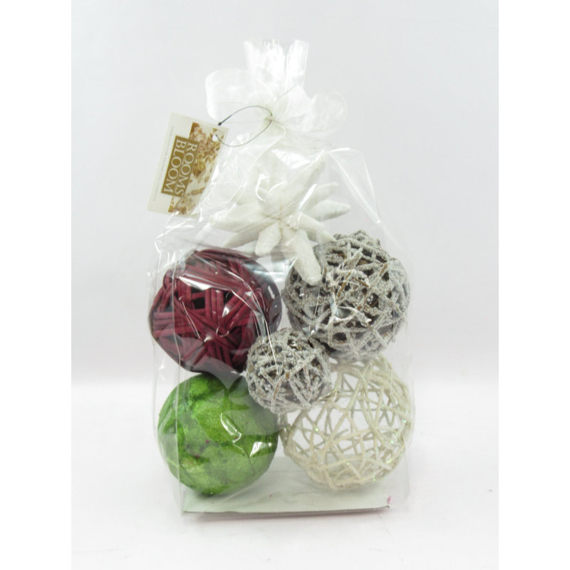 Decorative Accent, Red/Green