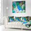 Coussin décoratif fleurs en tissu 3d floral extrusive-30057108-30057111