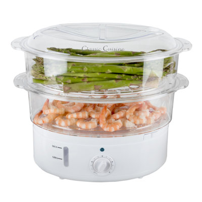 Classic Cuisine 6.3 Quart Electric Food Steamer