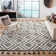 Tapis en laine touffeté à la main Alimatou