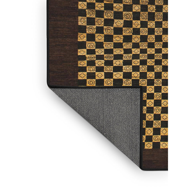 Abstract Indoor Rug, Rectangle 4' x 6'