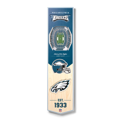 NFL 3D 8x32 Stadiumview Banner