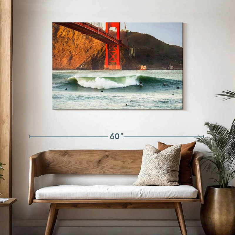 Surf Wave, H 30 po x l 45 po
