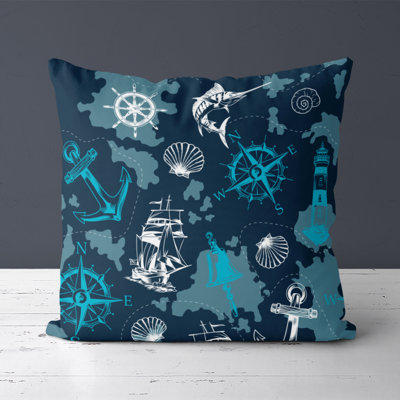 Housse de coussin carrée Pasko LET’S Adventure